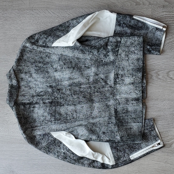 3.1 Phillip Lim Lamb Skin Leather Motorcycle Jacket - Picture 8 of 8